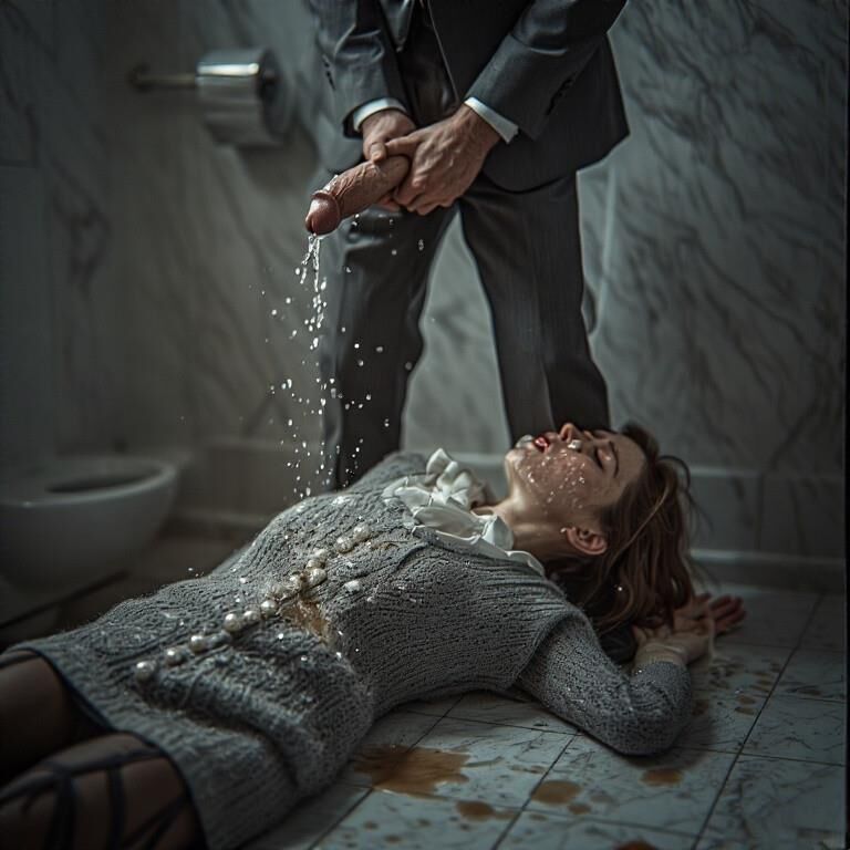 peed on at the office