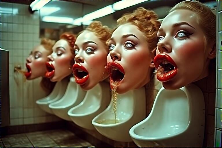 The perfect urinals 