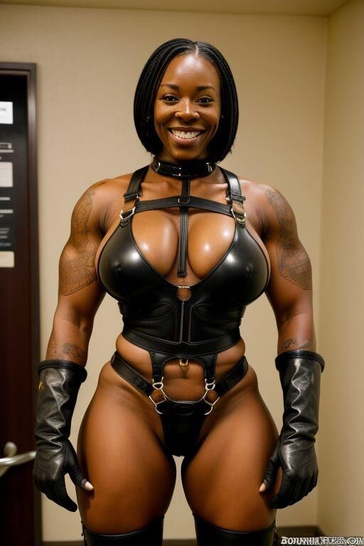 AI Various African Latex/Rubber Women Dump 