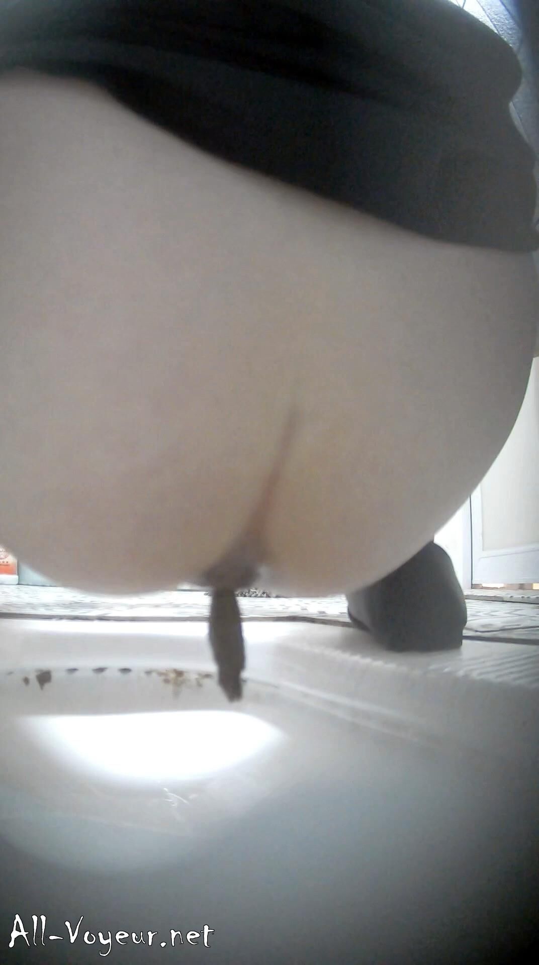 WC Voyeur. Peeing chinese wet hairy pussy 