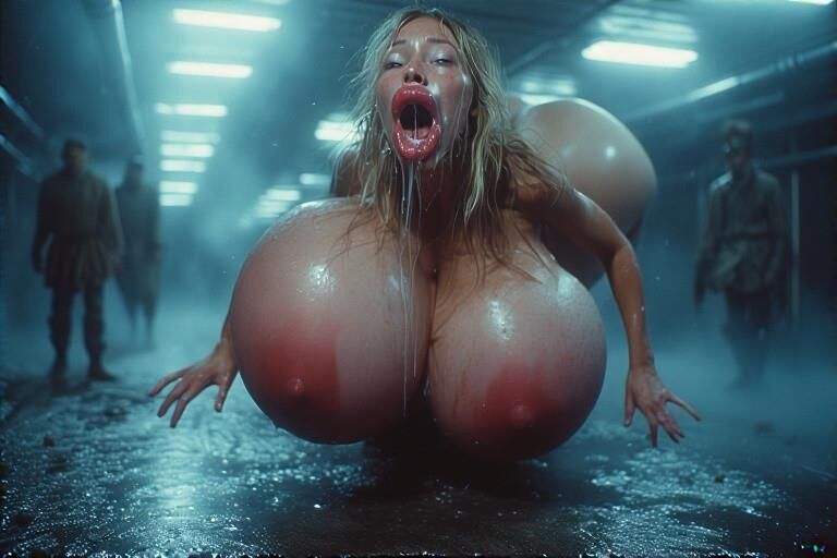 Bimbos who love slime