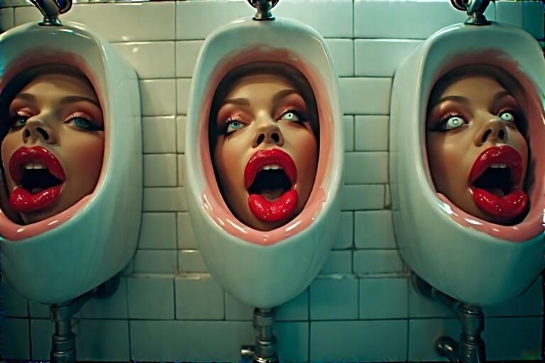 The perfect urinals 