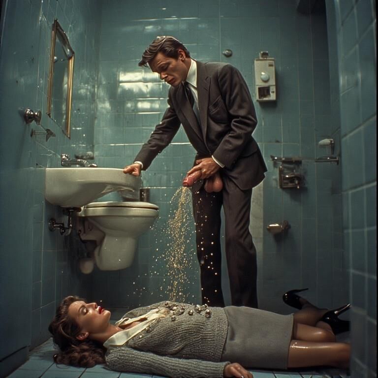peed on at the office