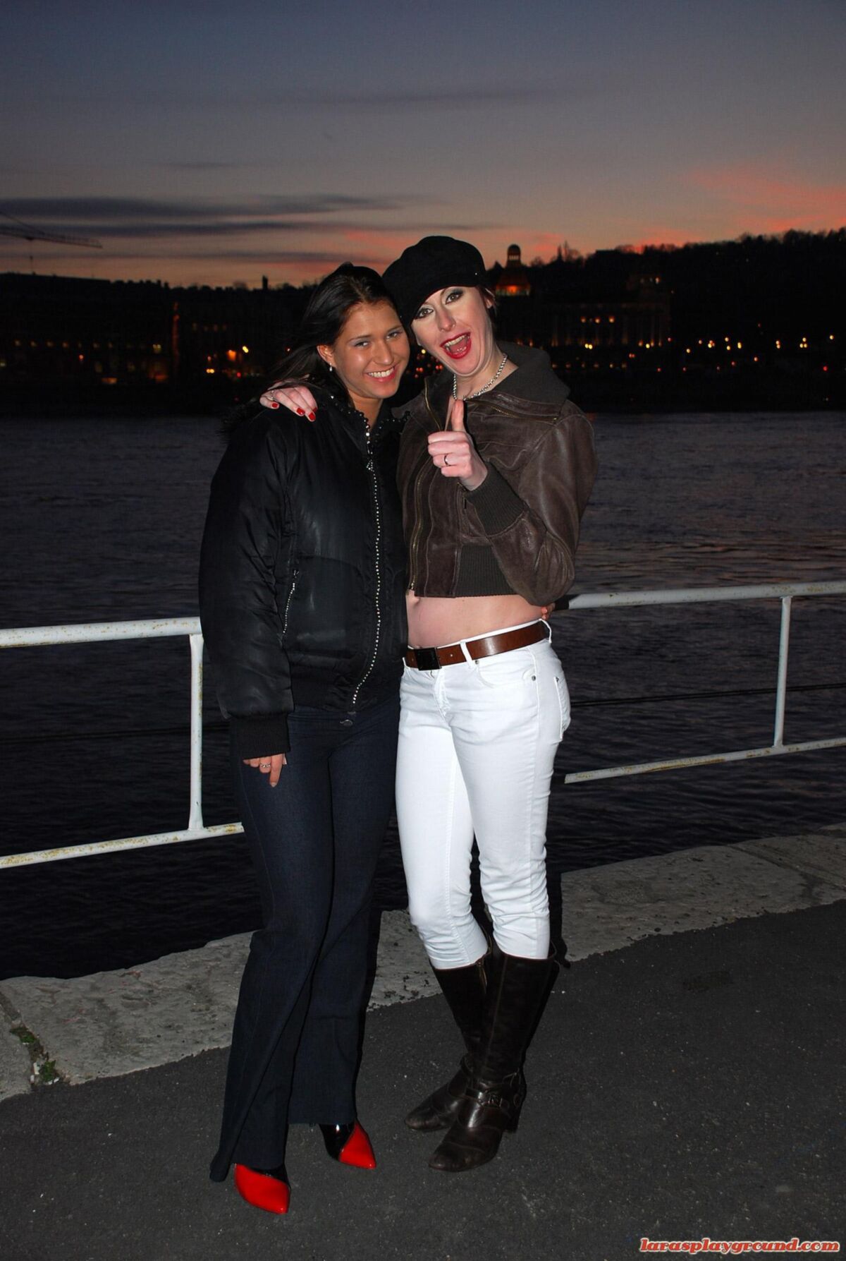 Jo Lever and Linda