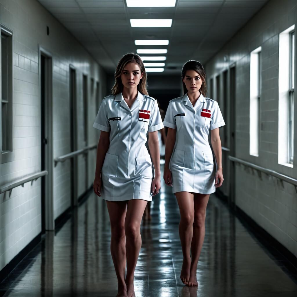 Female Doctors and Nurses 