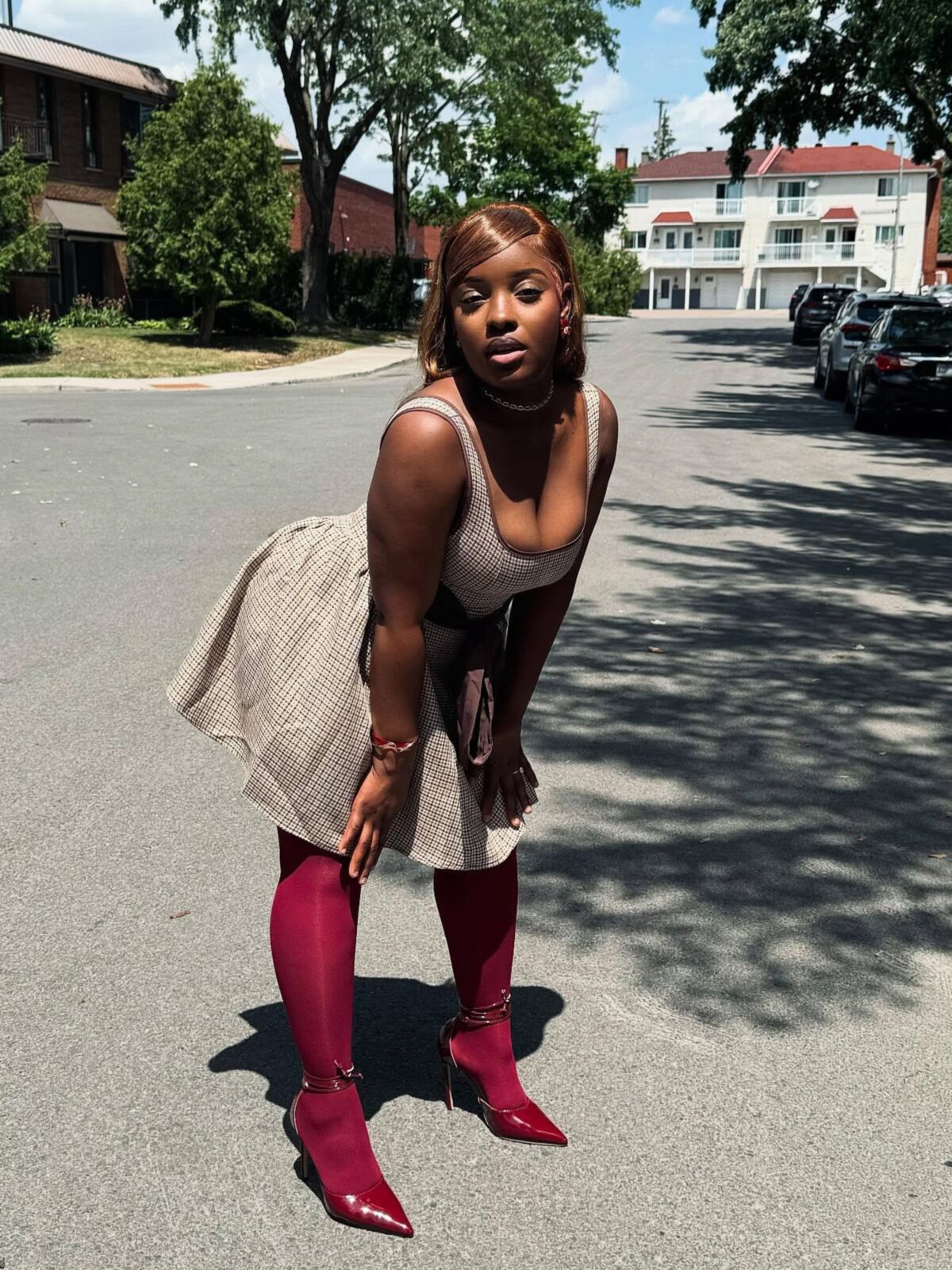 Ebony Pantyhose Beauties 