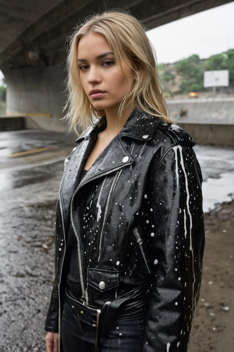 A.I. Her Leather gets Dirty