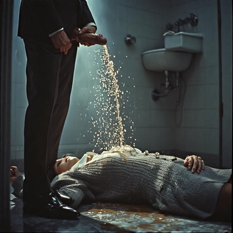 peed on at the office