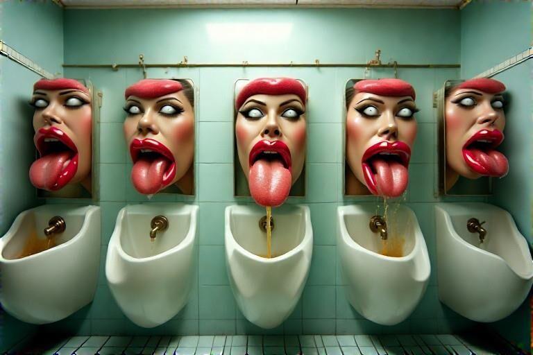 The perfect urinals 