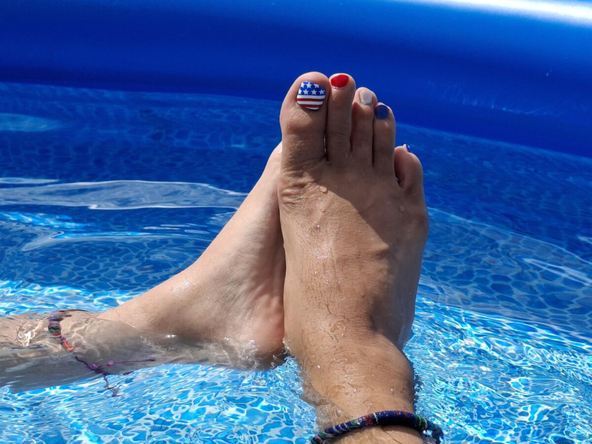 Unsere Füße sind bereit für den Urlaub!