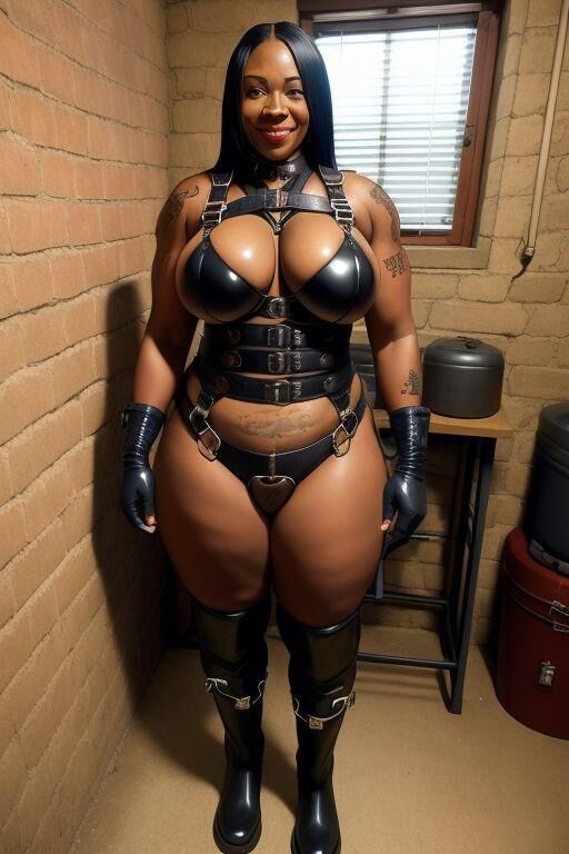	 AI Various African Latex/Rubber Women Dump 