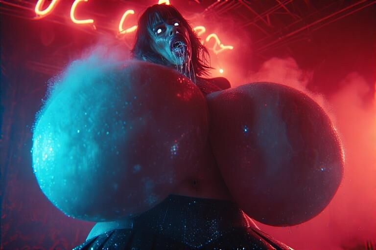 Bimbos who love slime