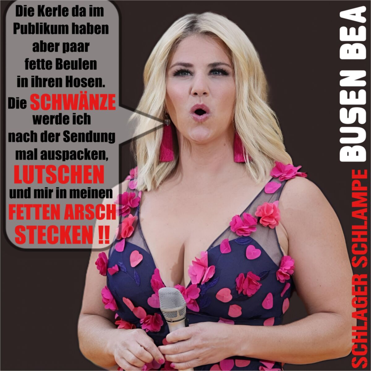 Titth / Euter Schlampe Beatrice Egli、Fette Schlager Ficke
