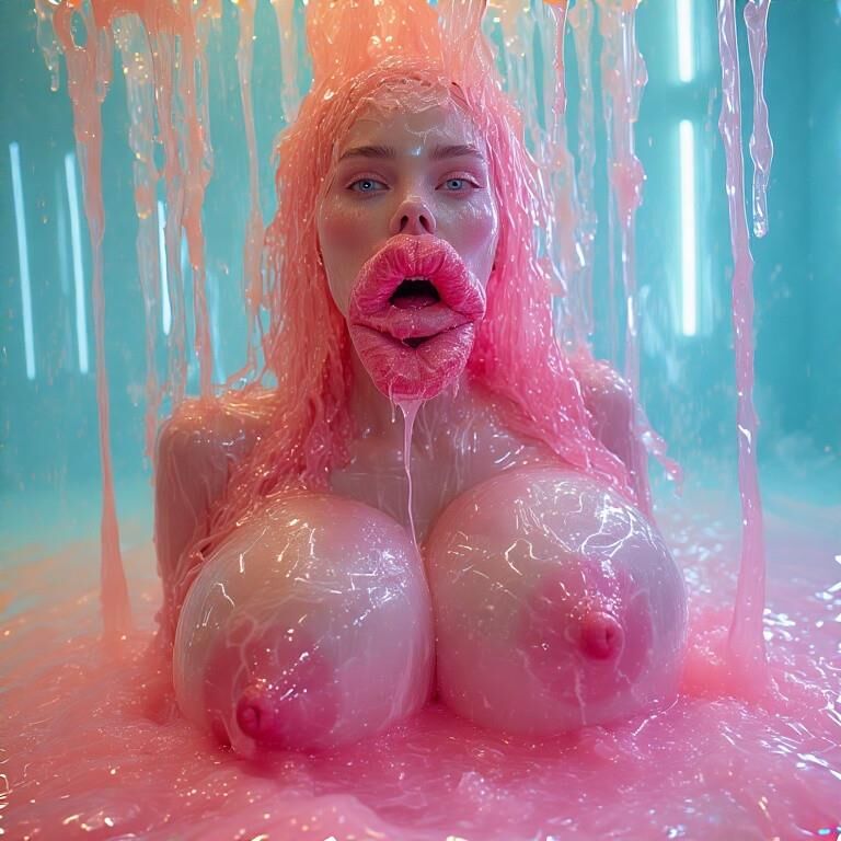 Бимбо любители слизи