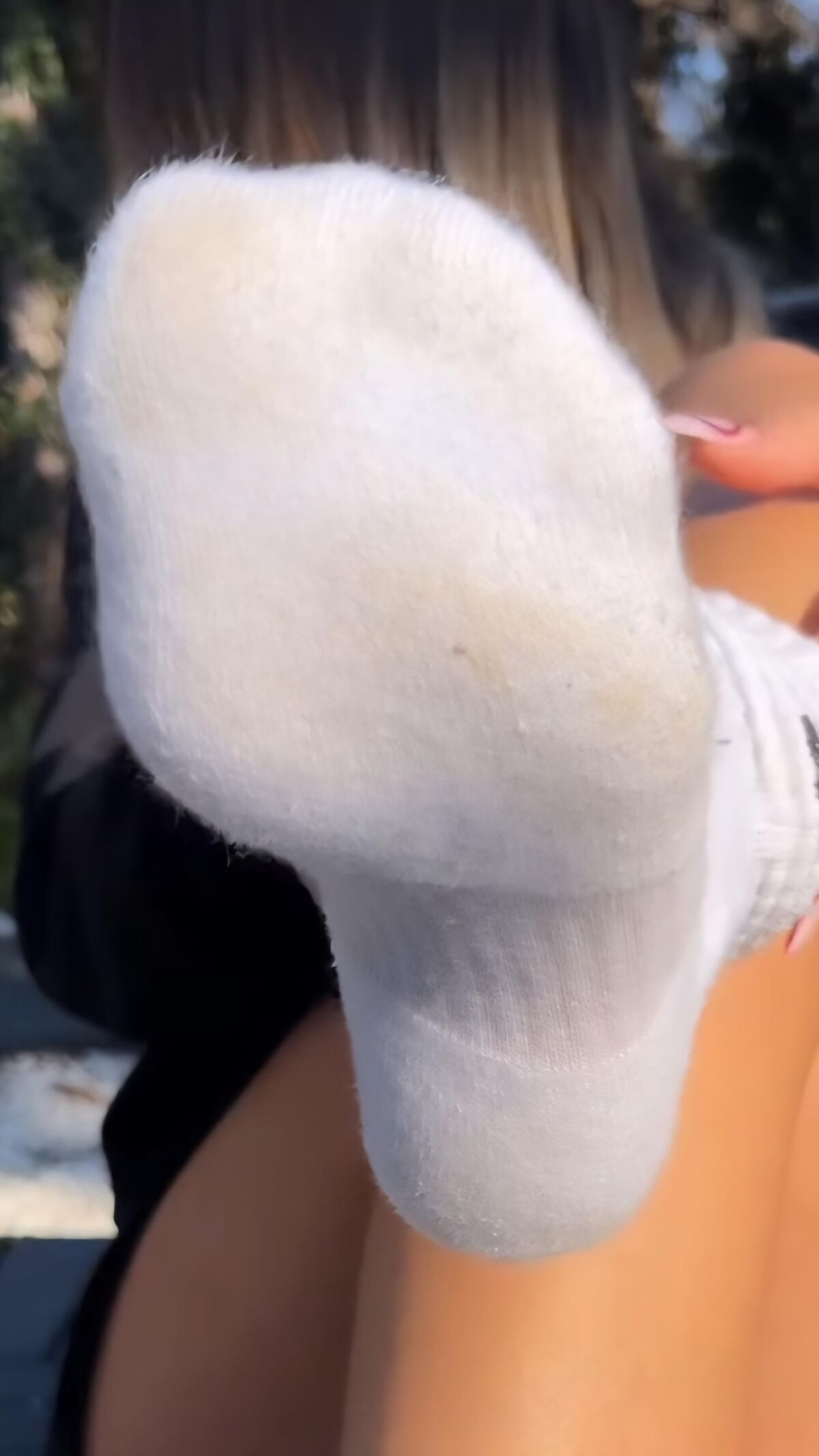 Füße und Socken