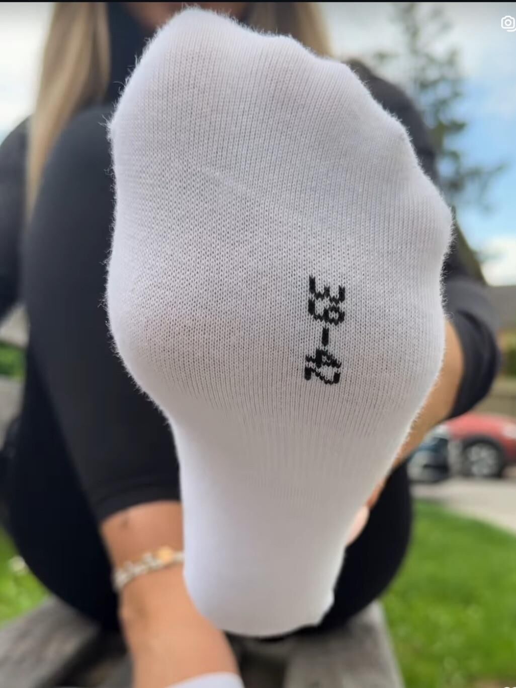 Füße und Socken