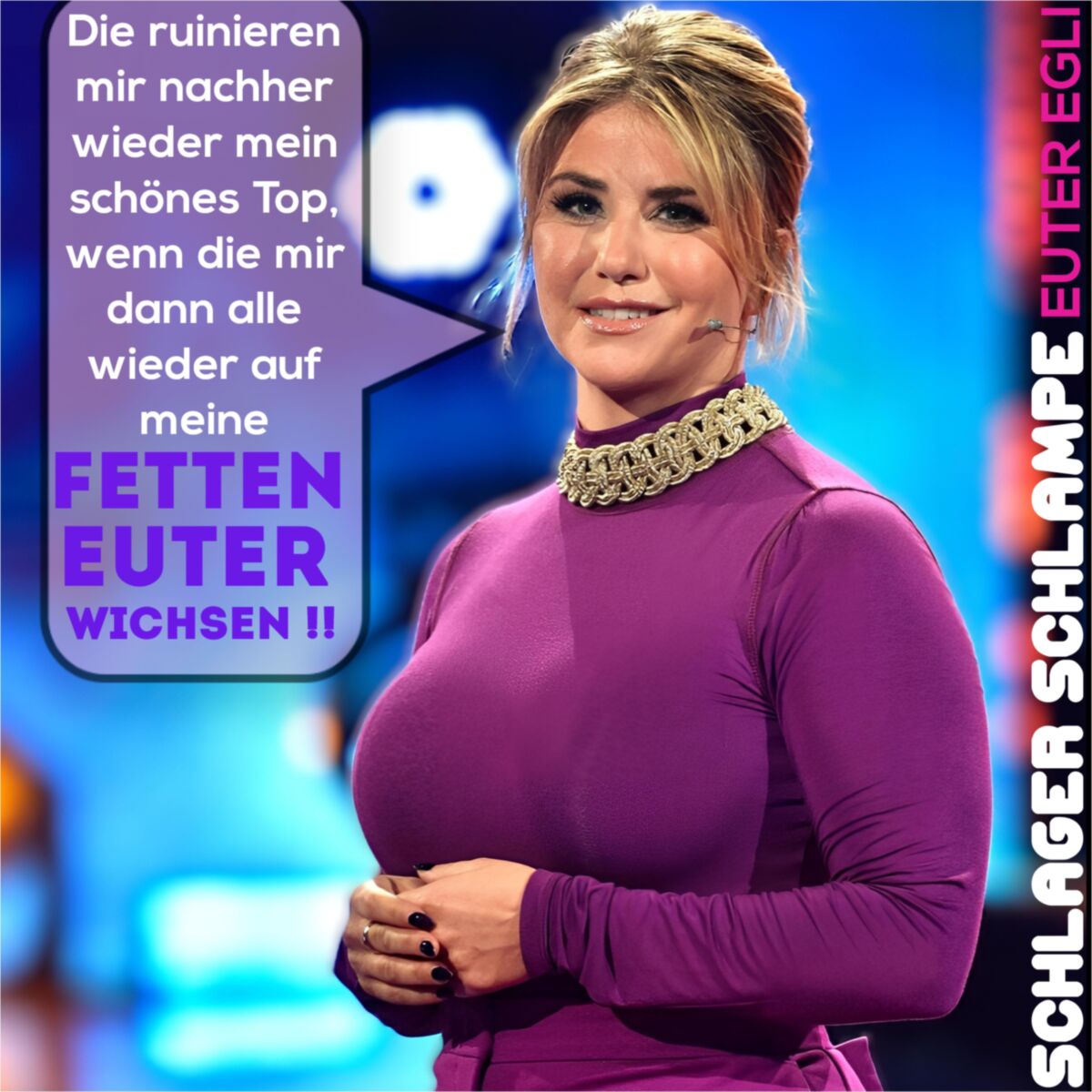 Titth / Euter Schlampe Beatrice Egli、Fette Schlager Ficke