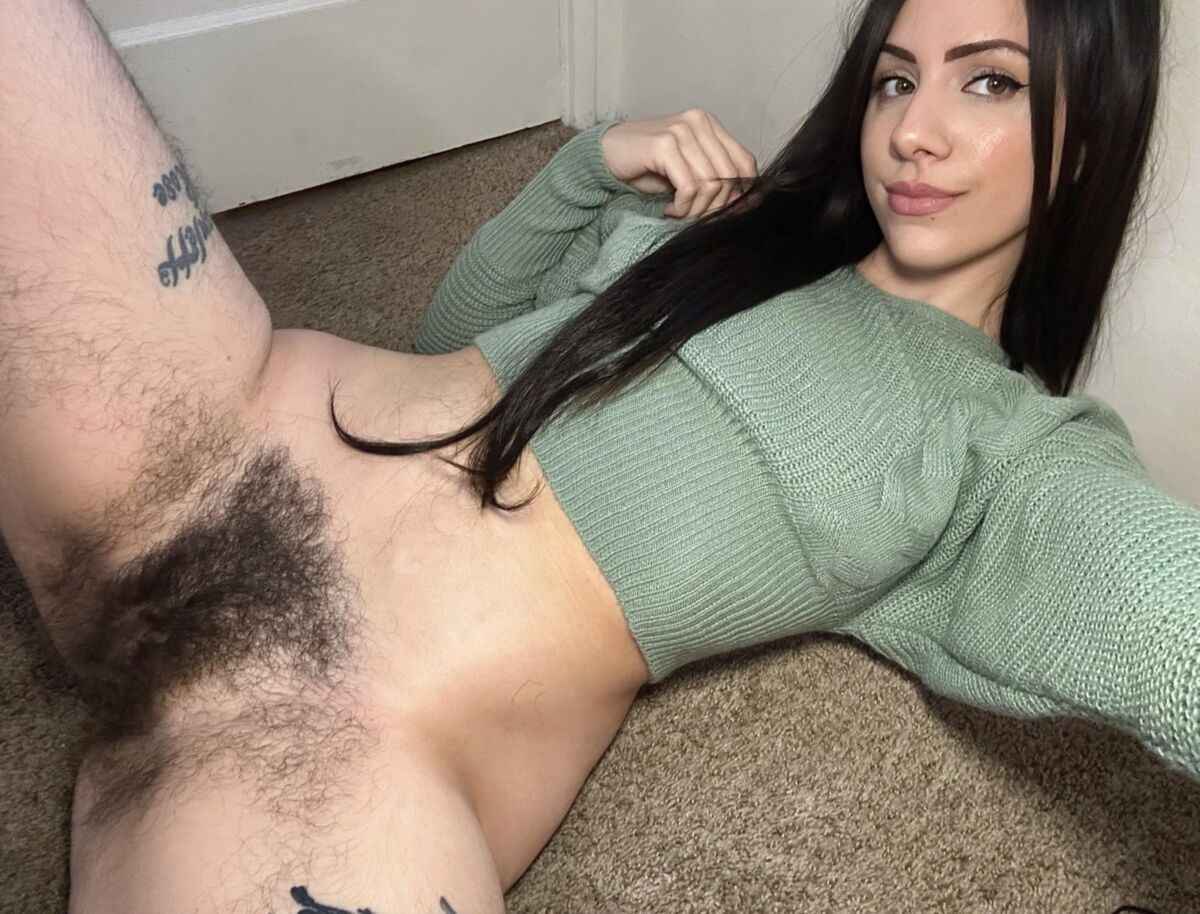 Smoking Hot Hairy Latina!