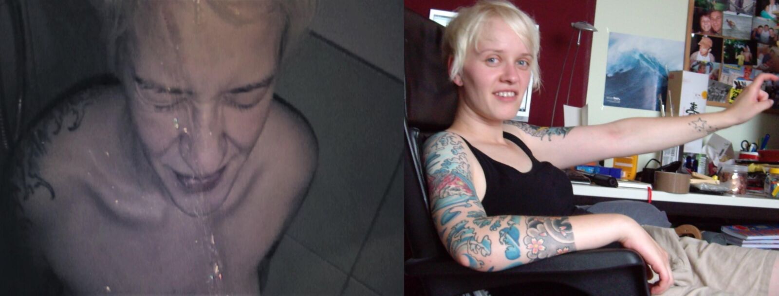 antes e depois