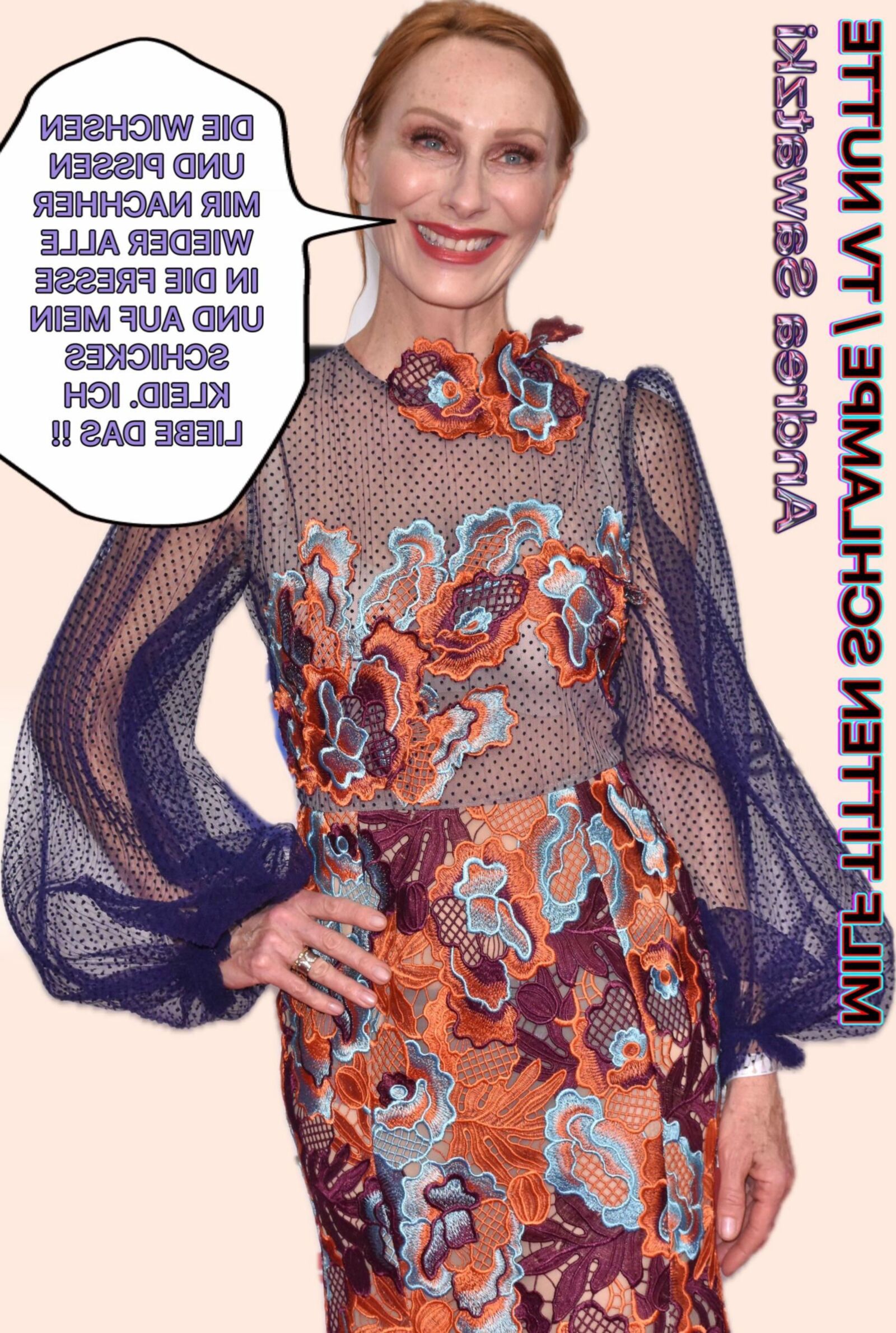 ТВ Nutte Andrea Sawatzki, Milf Titten Schlampe Breit Maul Fotze