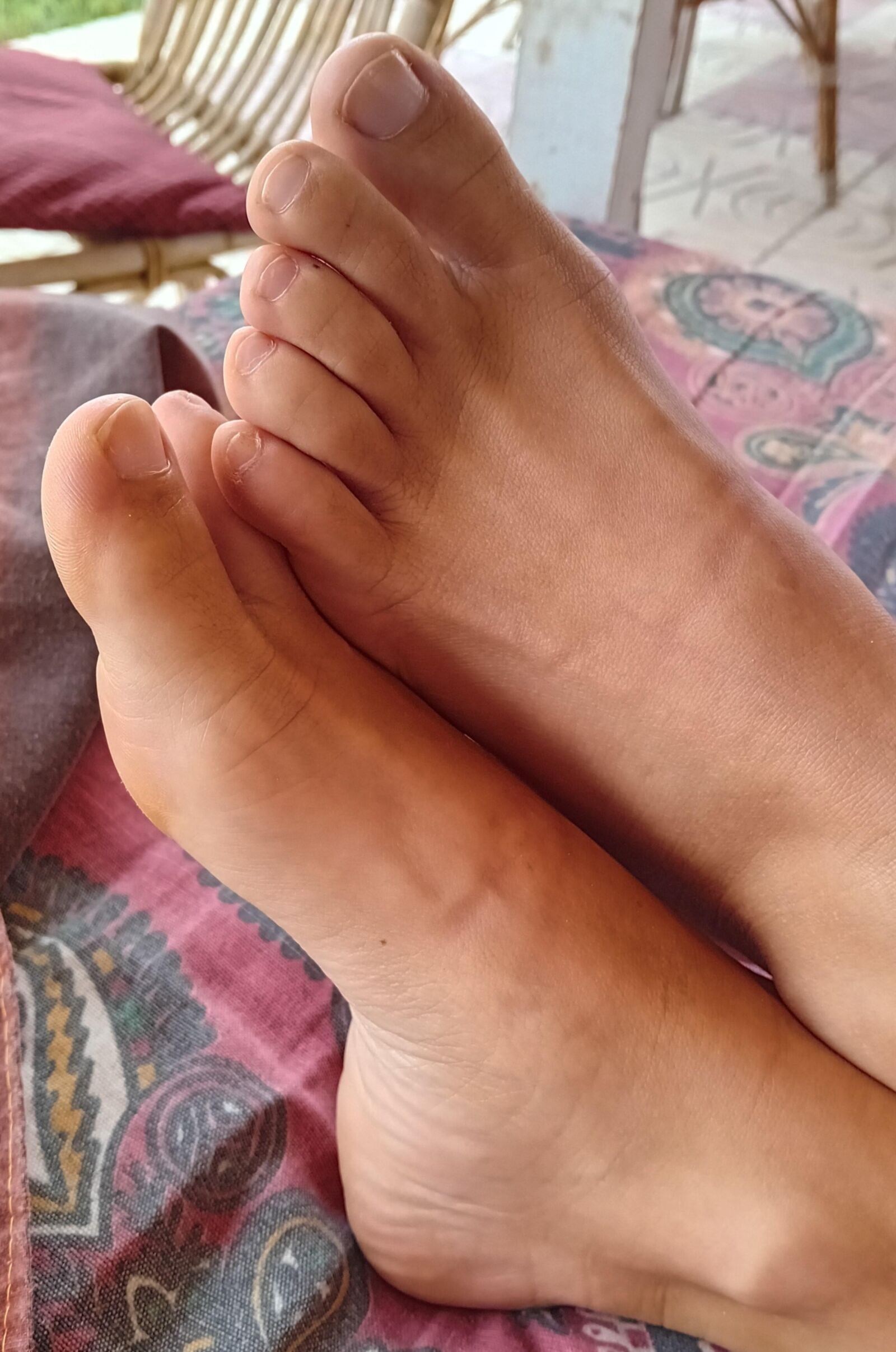 seus pés sinceros da sua namorada