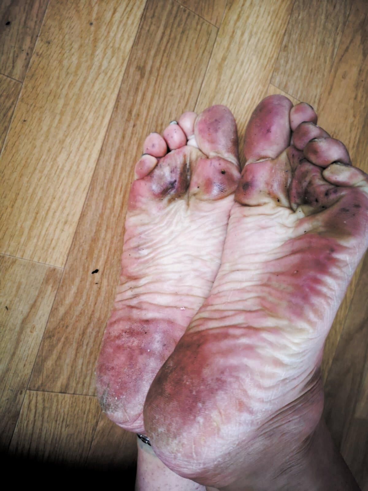 Suelas de esposa traviesa