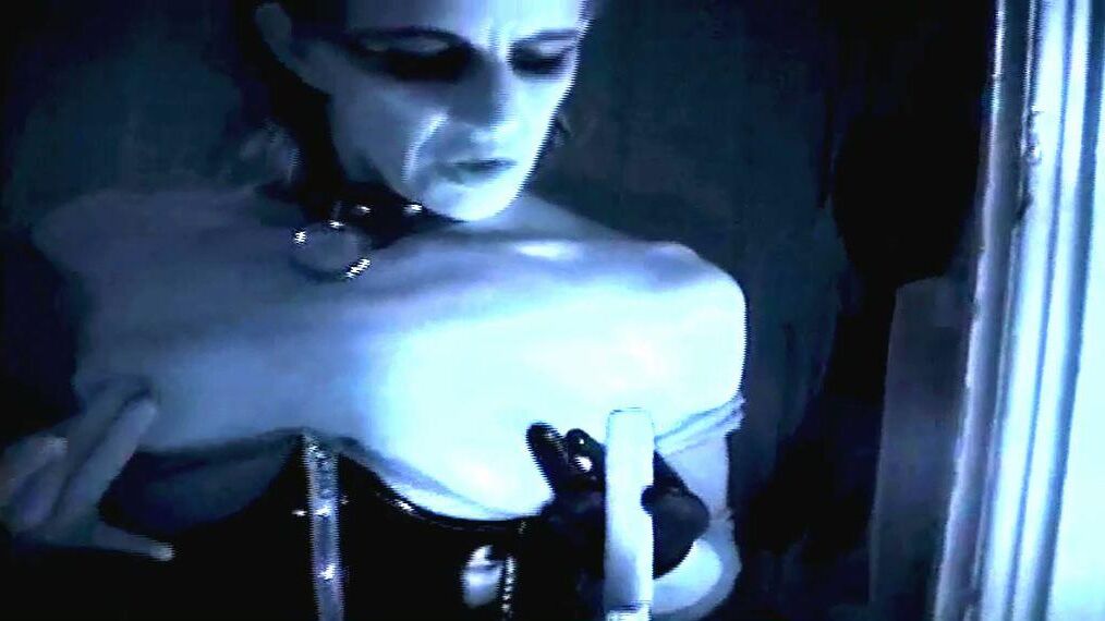 Fetish Slut Smokes Cigar