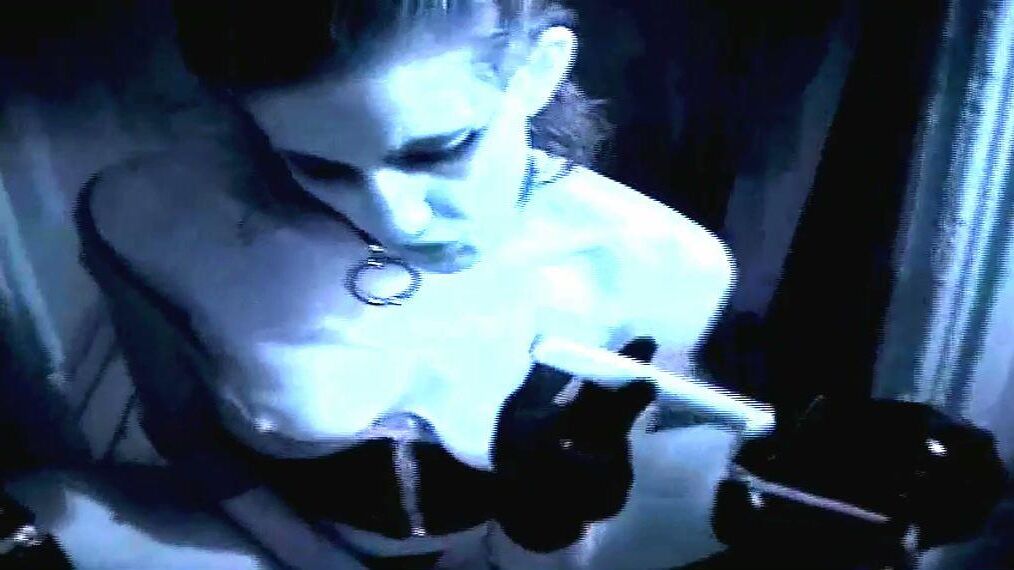 Fetish Slut Smokes Cigar