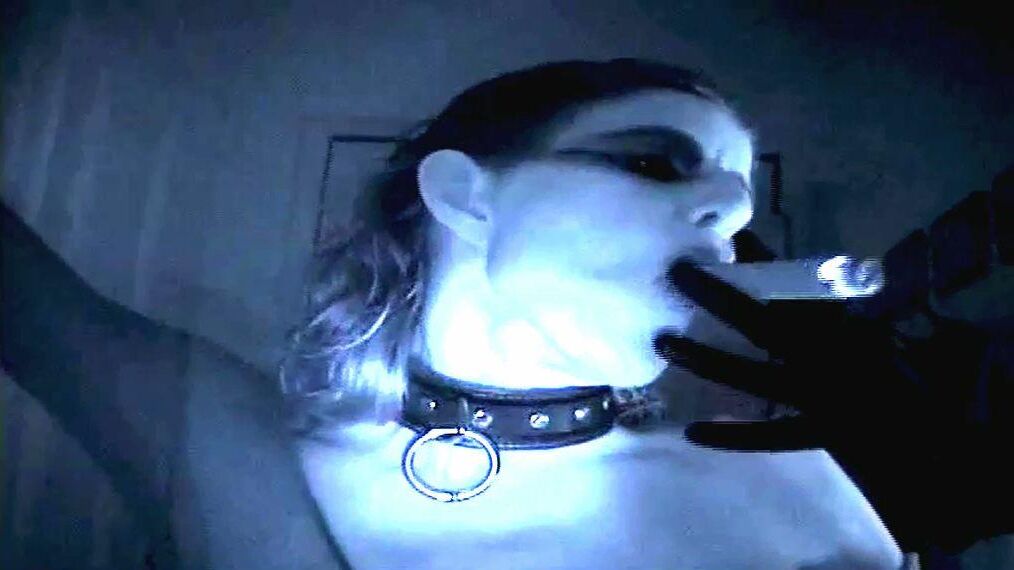 Fetish Slut Smokes Cigar