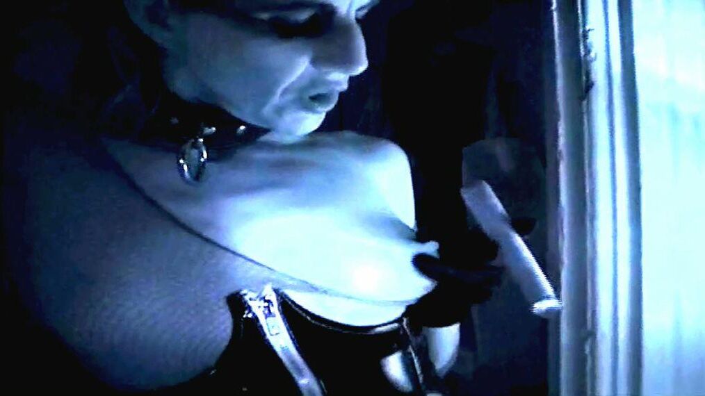 Fetish Slut Smokes Cigar