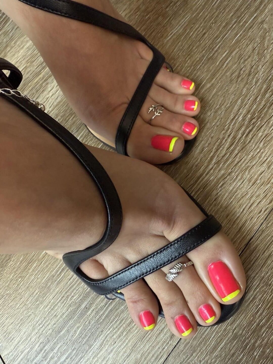 Fersen und sexy Schuhe
