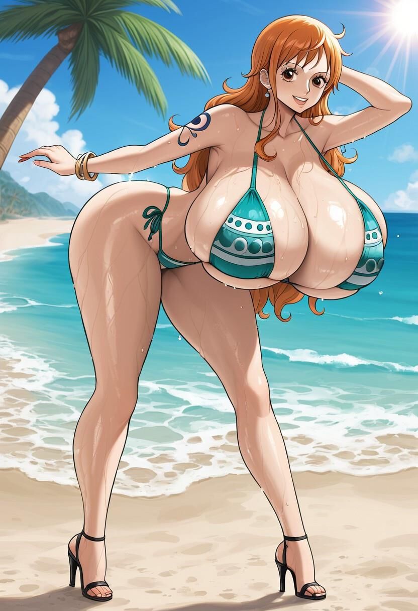 巨大なアニメのおっぱい