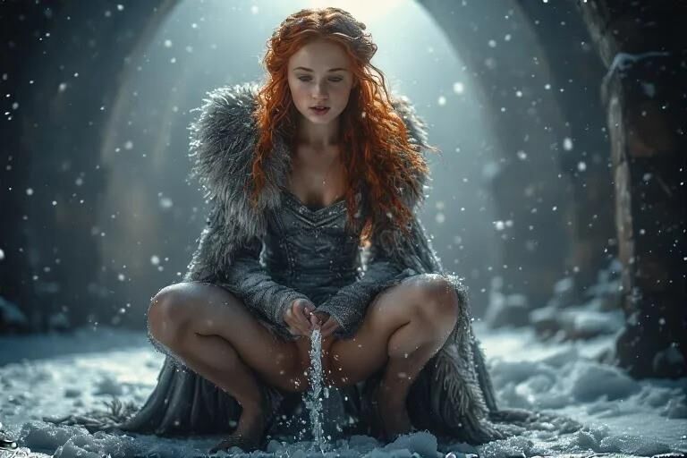 Parodie Sandboxing Arya und Sansa müssen pissen