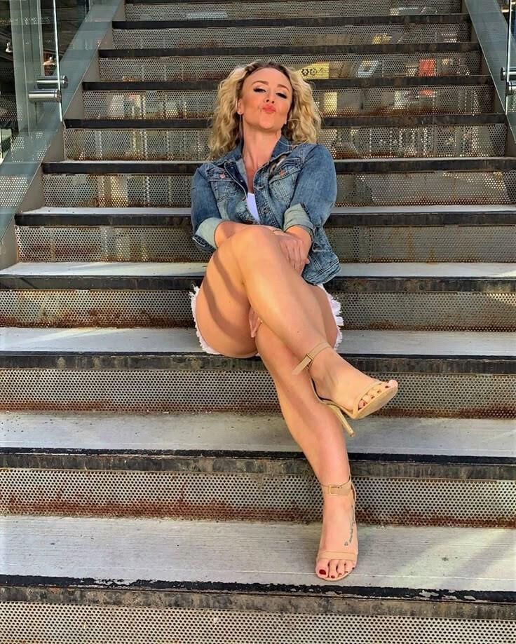 Milf a des jambes
