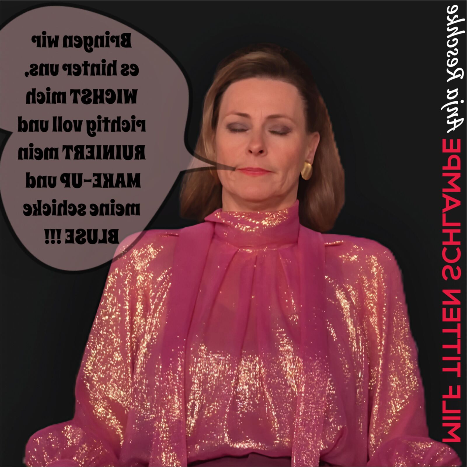 TV MILF Titten Schlampe Anja Reschke, GEZ Nutte zum Ficken