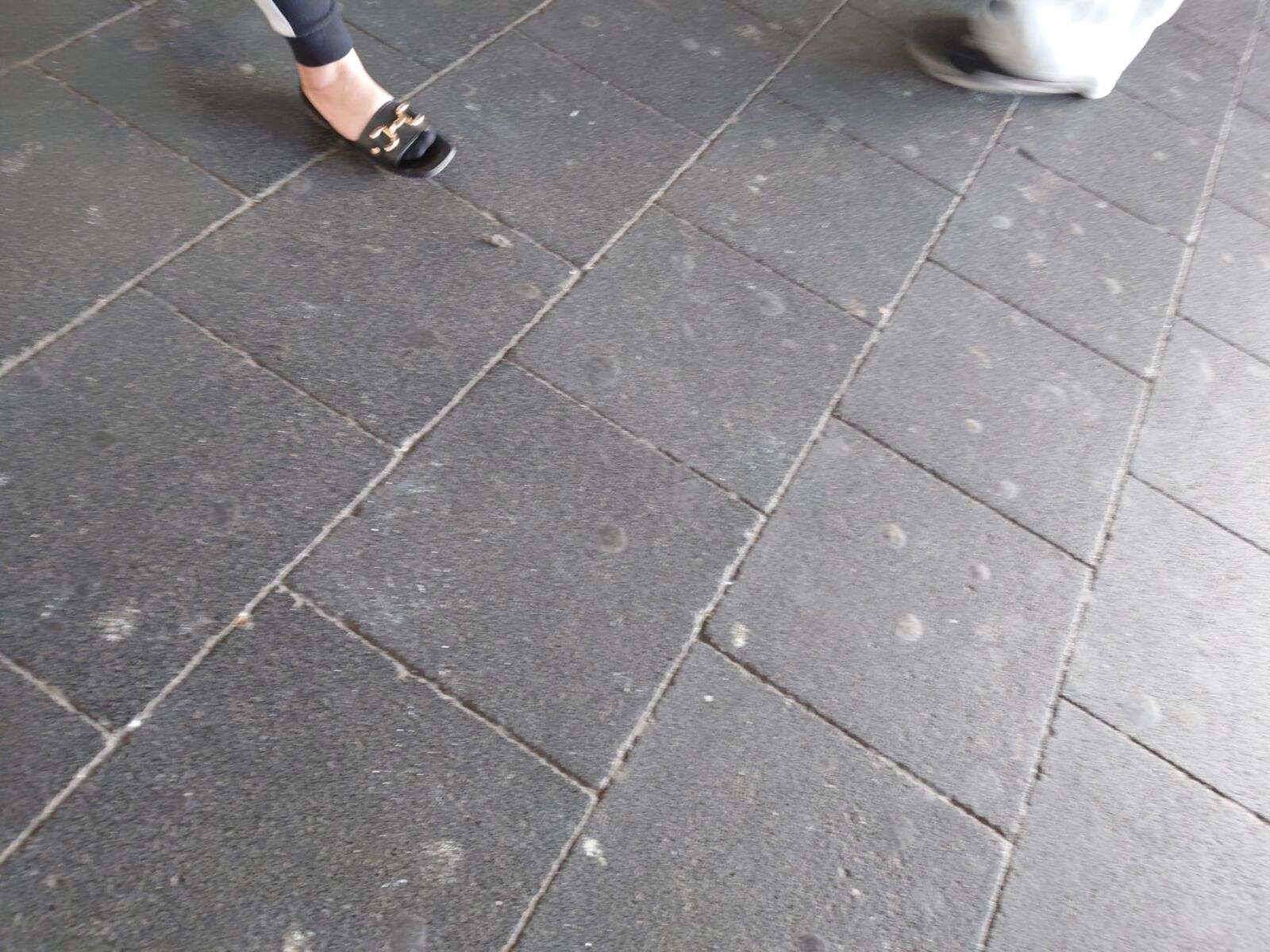 What a Combo: PedSocks and Sandals (A Shocked White Man appears)