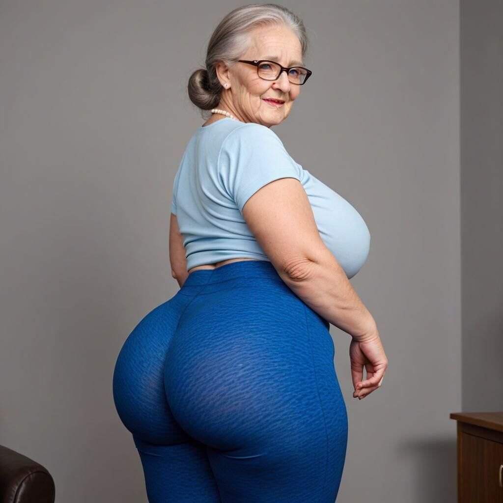 Granny tetas y culo