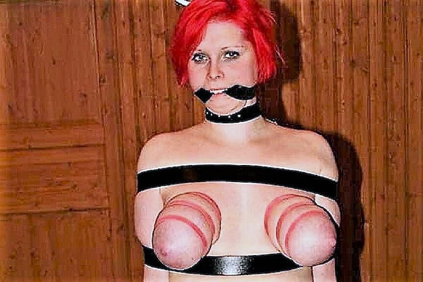 Big Tit Youngster em Bondage