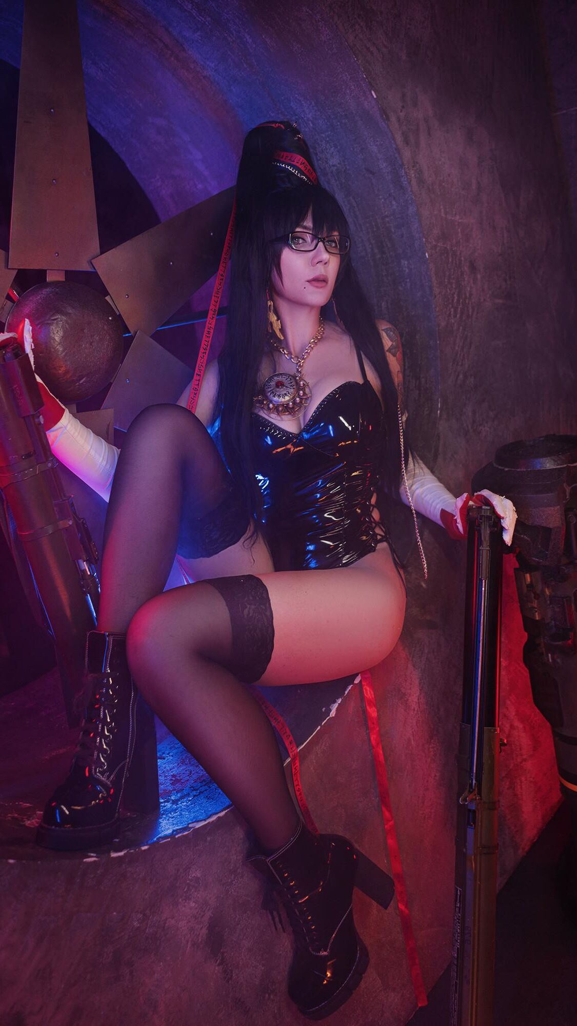 Pugoffka Bayonetta cosplay