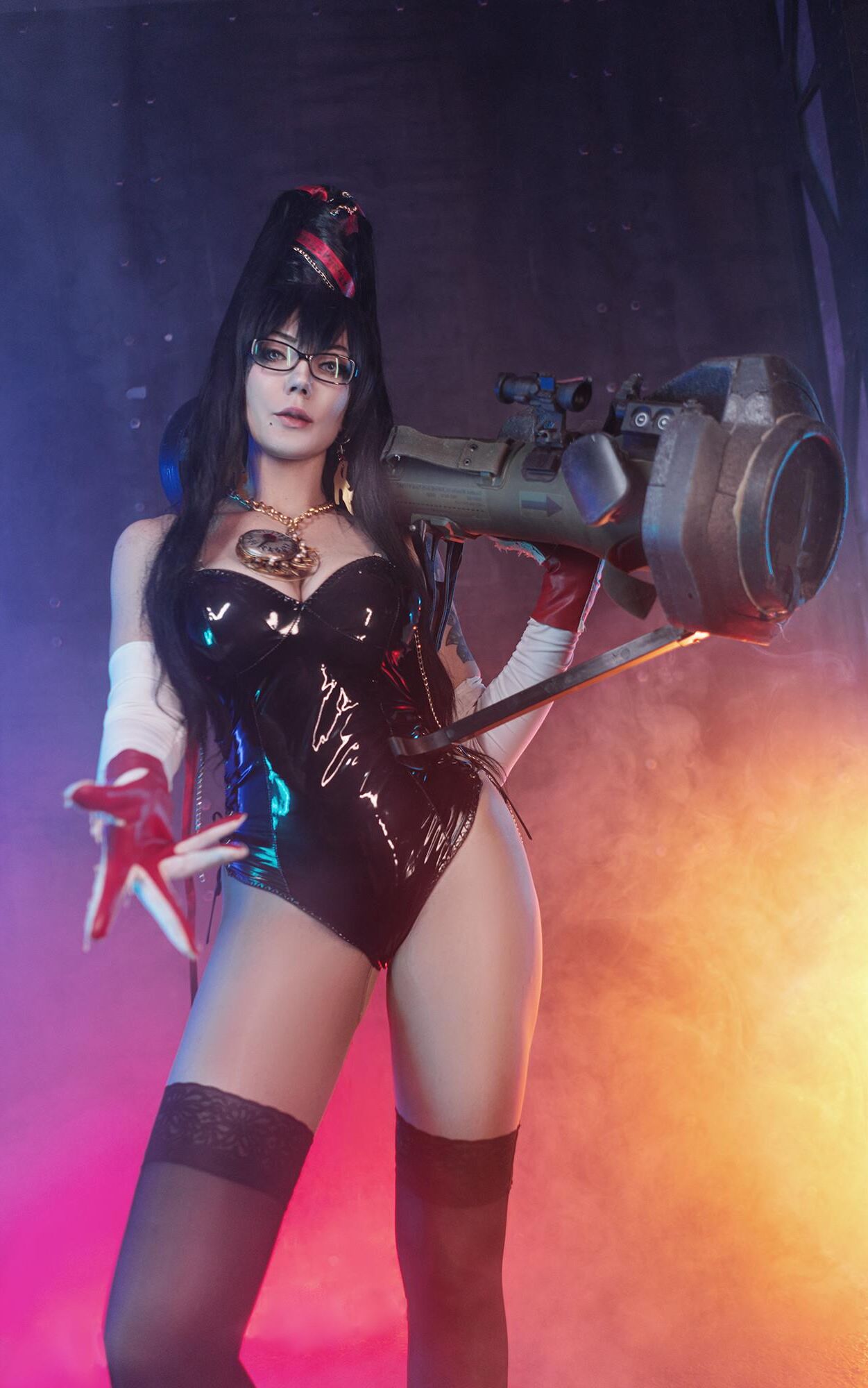 Pugoffka Bayonetta cosplay