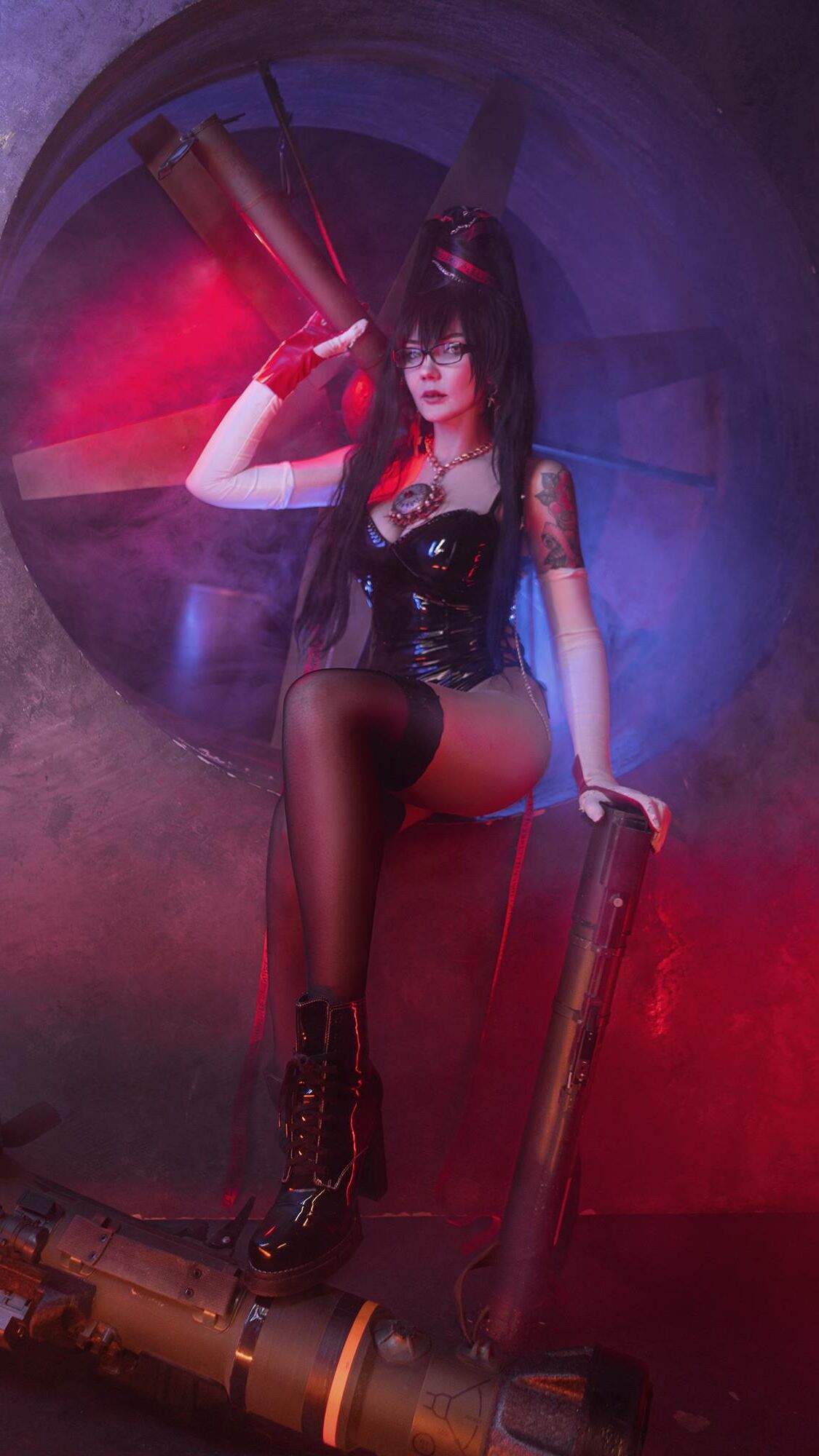 Pugoffka Bayonetta cosplay