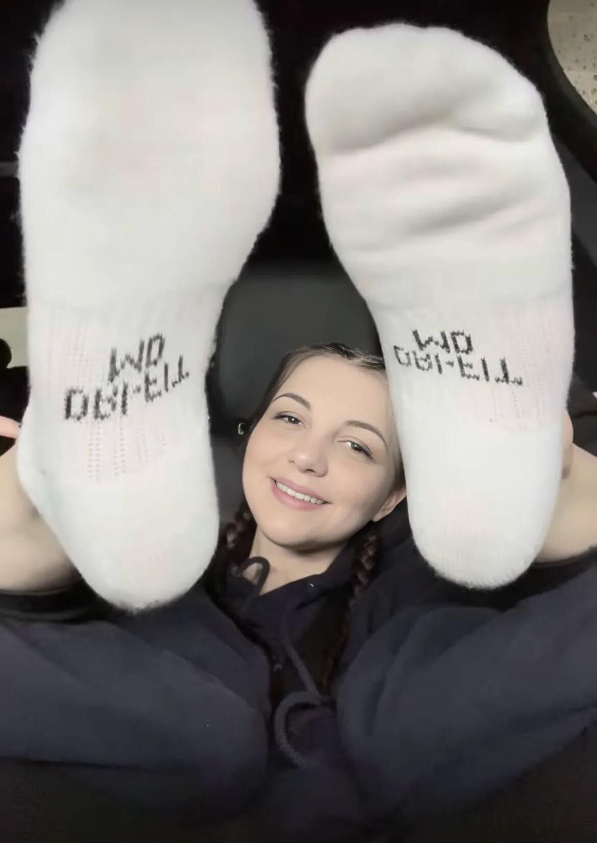 Feet, socks, and nylons 