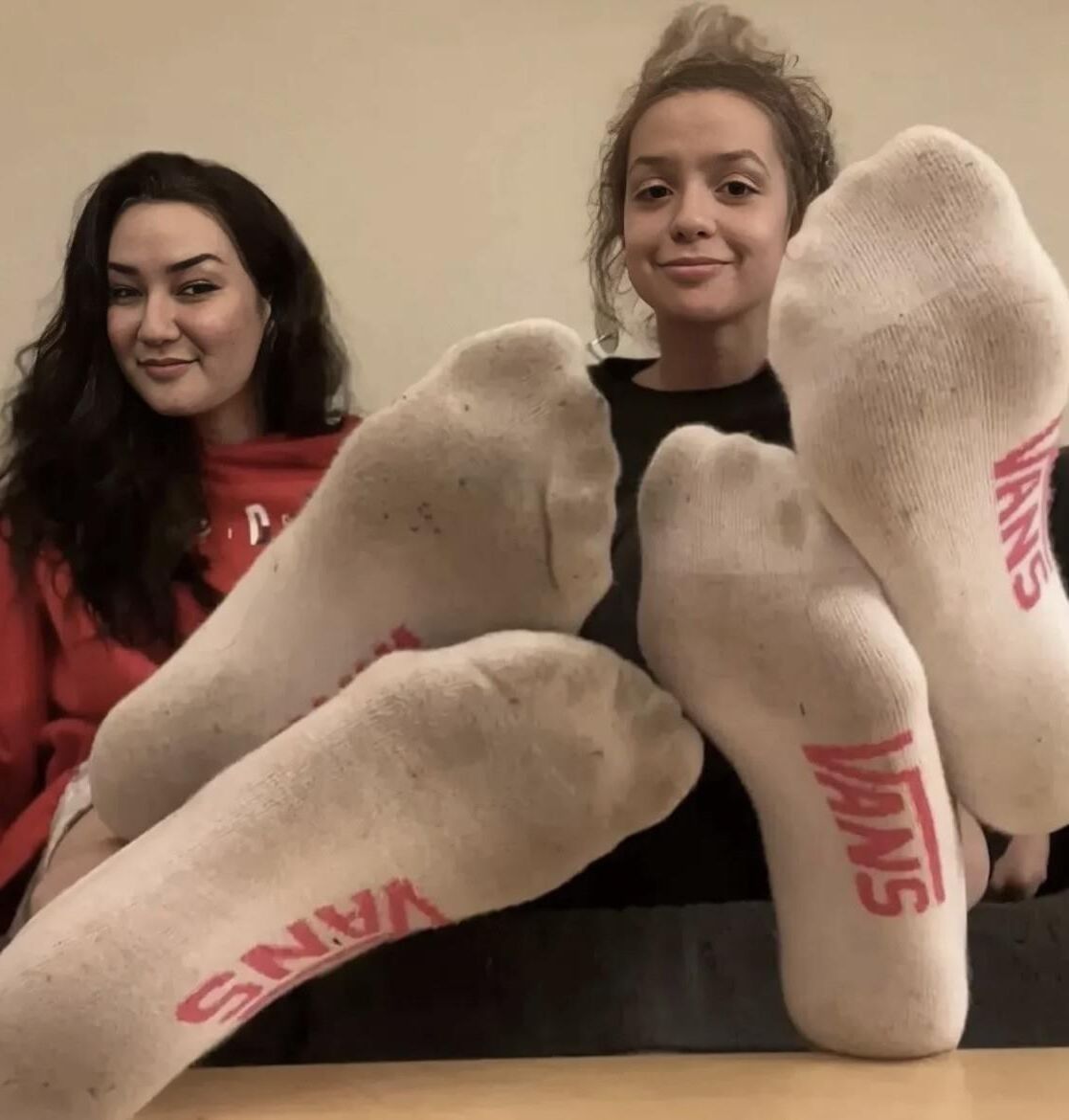 Feet, socks, and nylons 