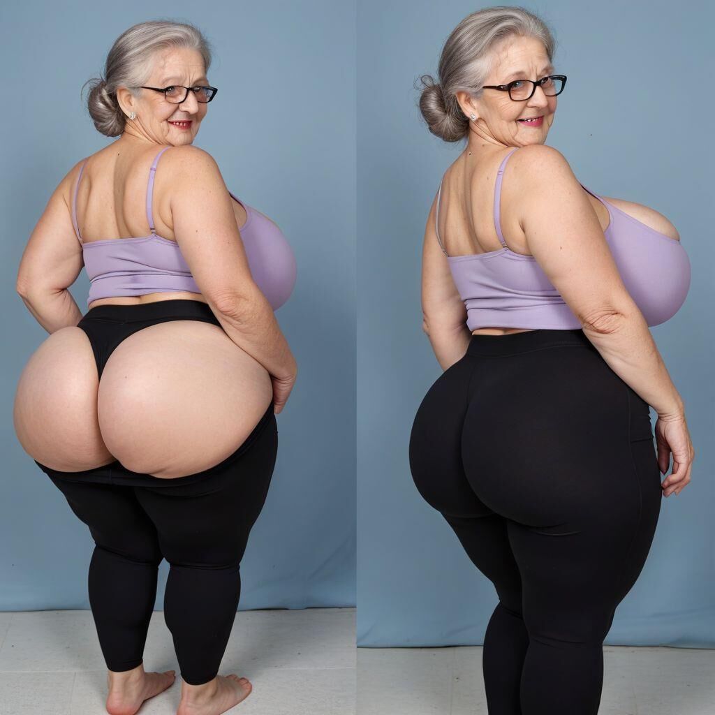 Granny tetas y culo