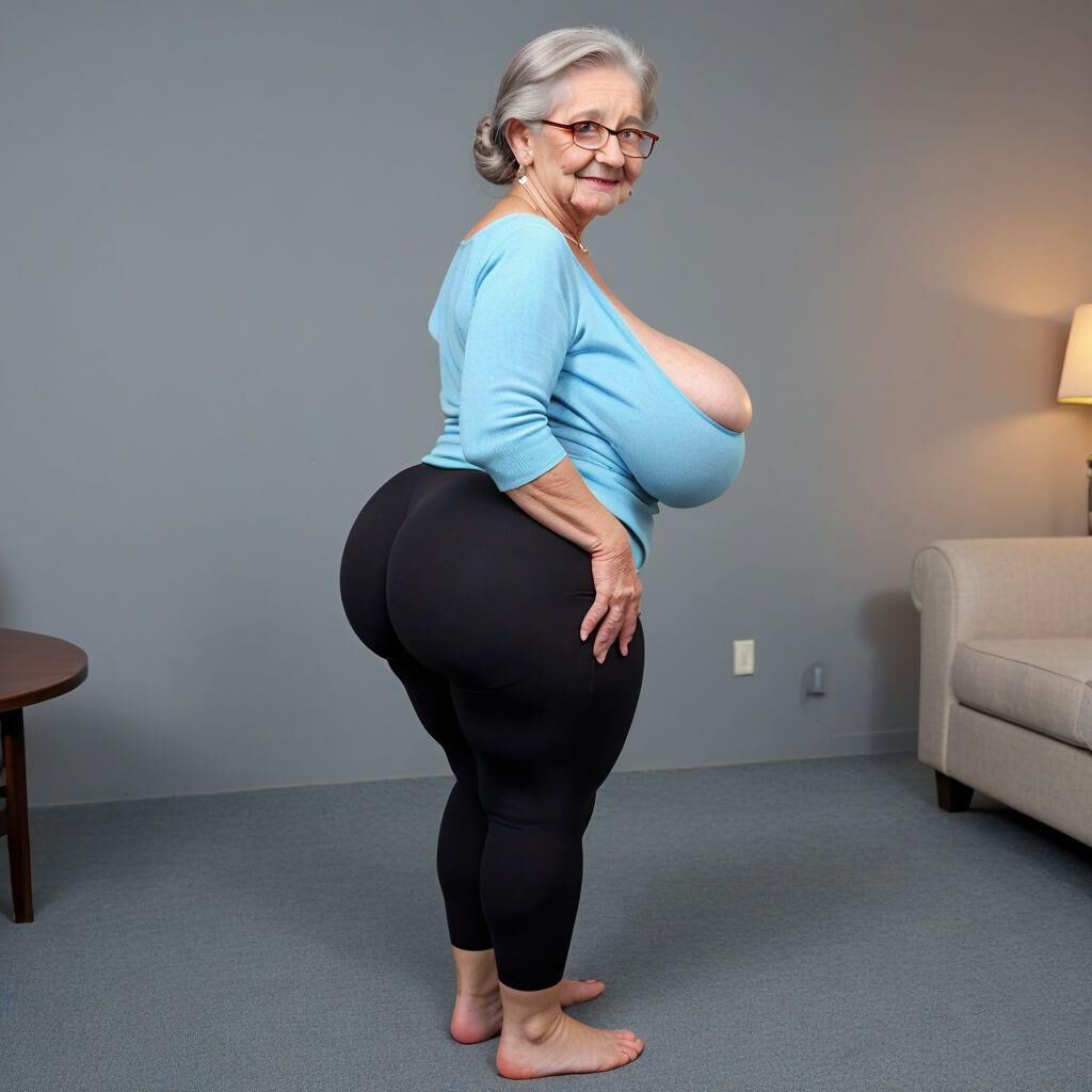 Granny tetas y culo
