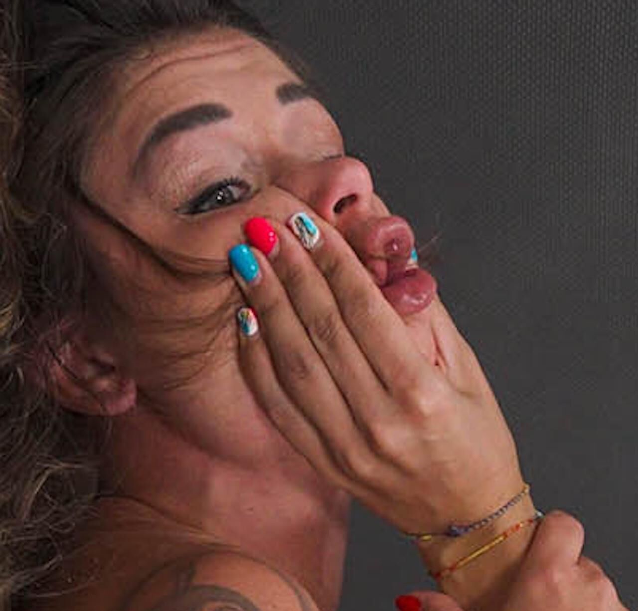 Caras chirriadas