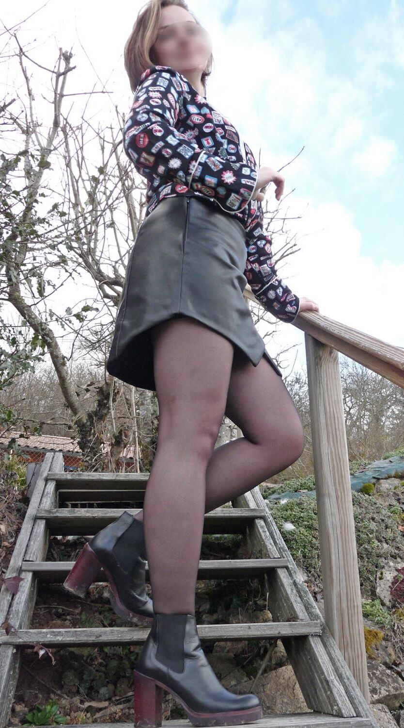 Atirando inocente avec cette adolescente em collant