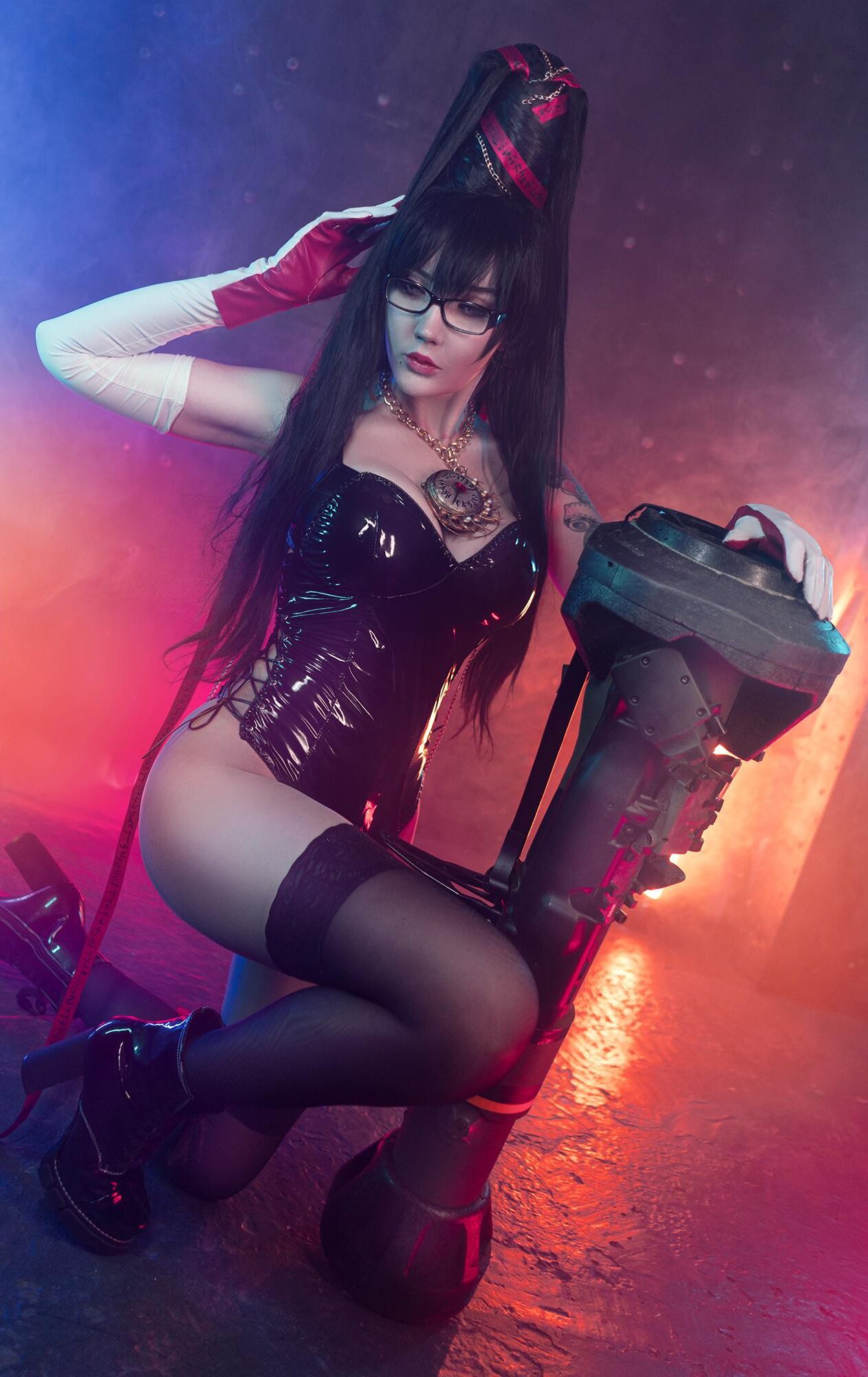 Pugoffka Bayonetta cosplay