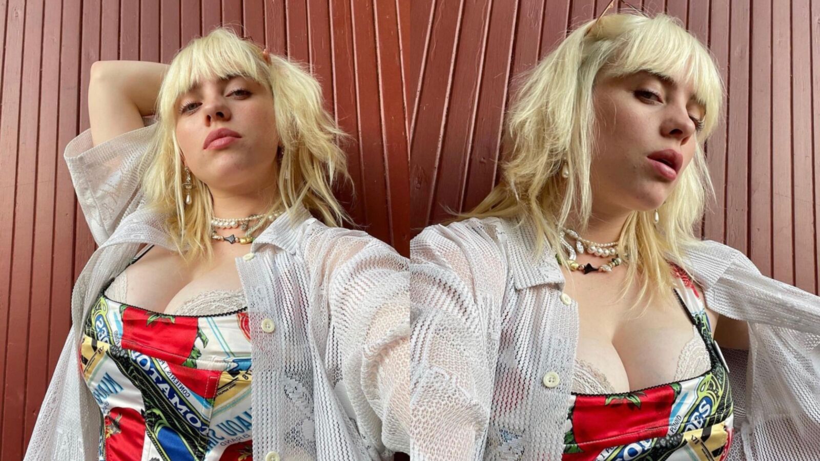 Tit Slut Billie Eilish、Fat Uddersは精液を懇願します