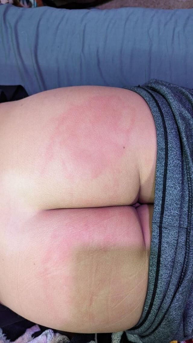 Disciplined Hoes (nude spanked asses)